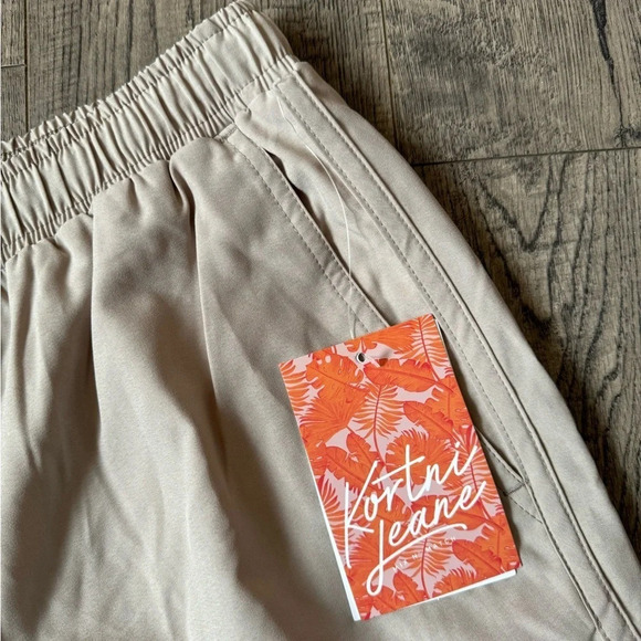 Kortni Jeane Women’s Summer Shorts- Taupe - Picture 6 of 6